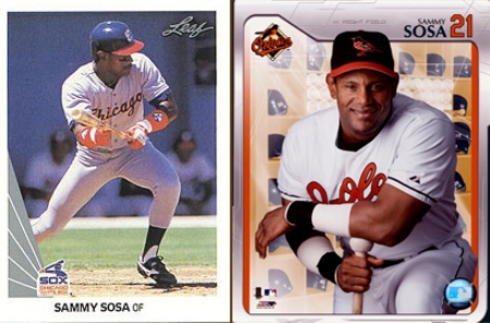 By 1998, the idea of Popeye-sized Sammy Sosa bunting was hysterical. 