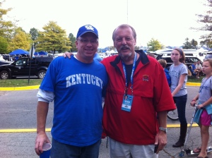 Me and Larry Vaught